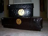 Lacquered Kimono Boxes