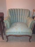 Queen Anne Upholstered Chair
