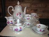 Dresden (?) Tea Service