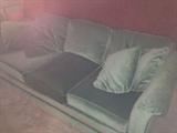 Green Velvet Sofa