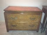 Burl wood Low chest or Nightstand