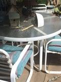 Patio table & 4 chairs