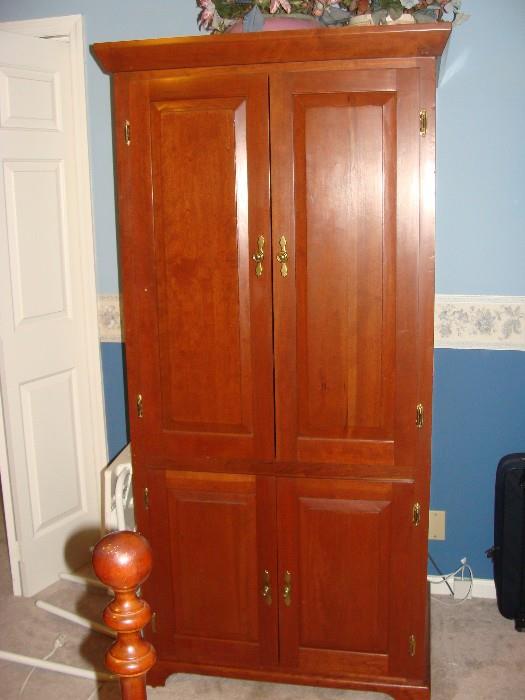 Lovely 4 Door Cabinet with shelving