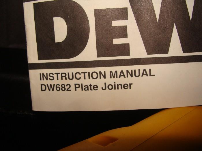 Dewalt DW682 Plate Joiner