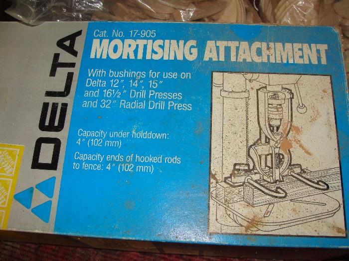 Delta Mortising Attachment