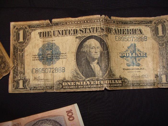 Large Silver Certificate series 1923