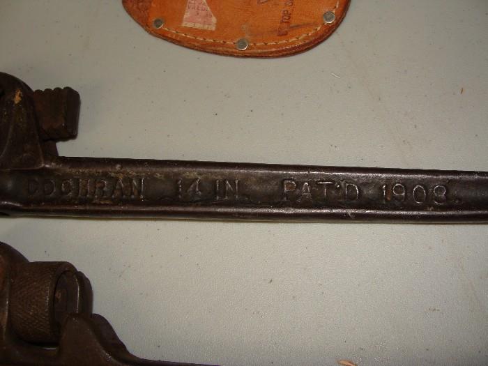 Antique Pipe Wrenches