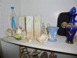 Lots of old glassware & china.