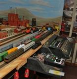 ENTIRE LAYOUT SOLD AS ONE UNIT WITH 6+ ENGINES