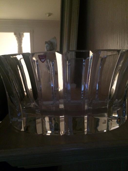 Orrefors crystal bowl