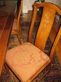 5 side chairs, one arm chair. Thomasville