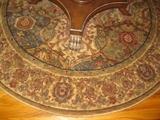Karastan 5' round area rug