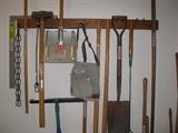 Tool Department...snow shovels too!