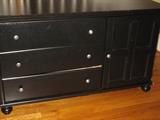 Black dresser