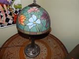 Tiffany style heavy lamp
