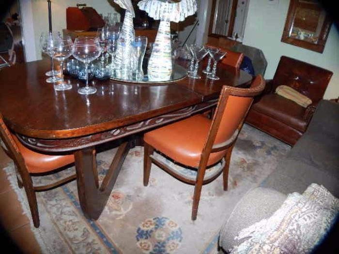 Solid mahogany table- beautiful