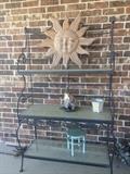 3-shelf plant/baker's rack