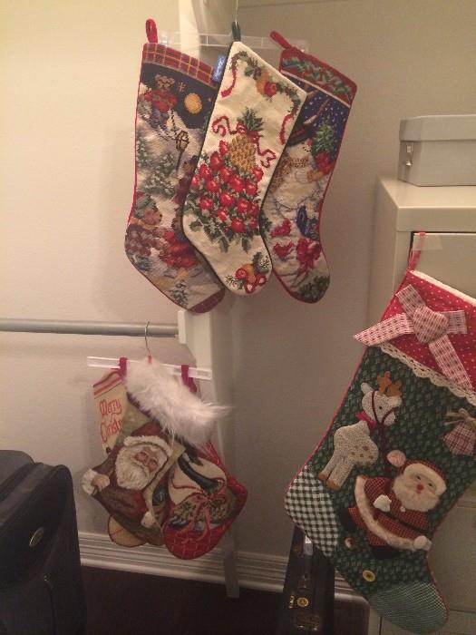Great selection of Christmas stockings