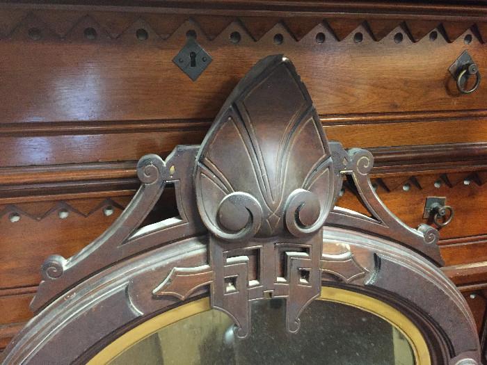 Tons of Renaissance Revival furniture and mirrors