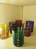 More colorful glassware