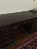 Large office 9 drawer desk