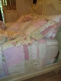 shabby chic bed covering