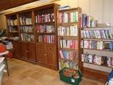 lots of bookcases & books