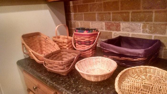 Longabarger and other baskets