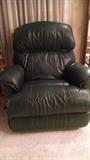 Leather La-Z-Boy recliner