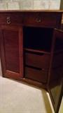 Mahogany cabinet