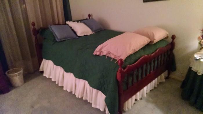 Matching double size bedframe