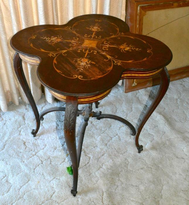 Inlaid Accent Table