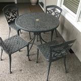 cast aluminum patio furniture by Cast Classics / Landgrage