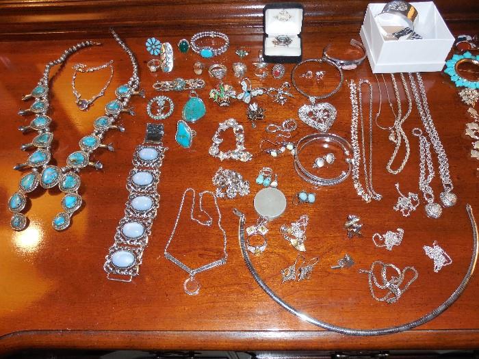 Sterling silver - everything in picture!