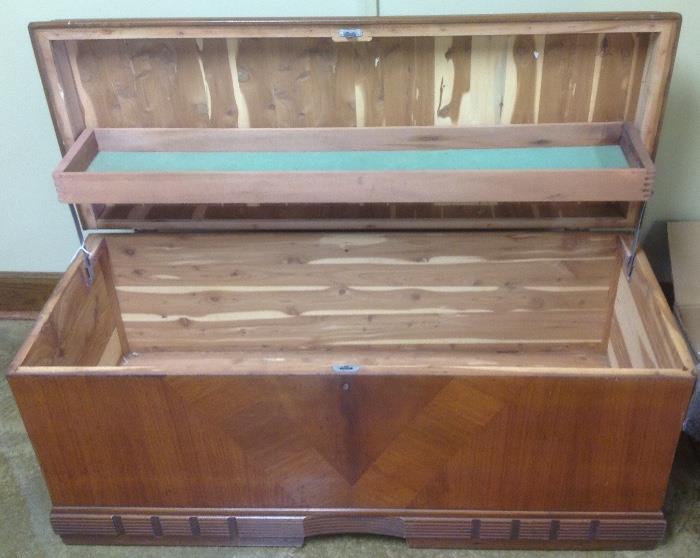 Cavalier Cedar Chest.  Clean on the inside and looks good on the outside.