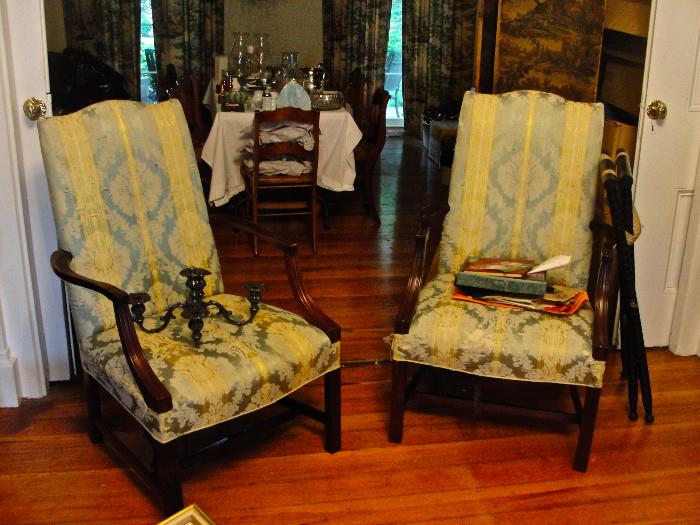 Pair of Federal Style Armchairs