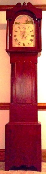 Fine American Tall Case Clock c. 1830