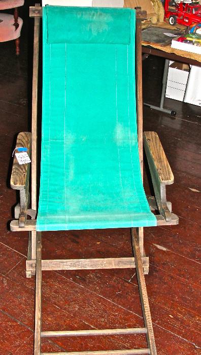 Jersey Shore Beach Chair c. 1930