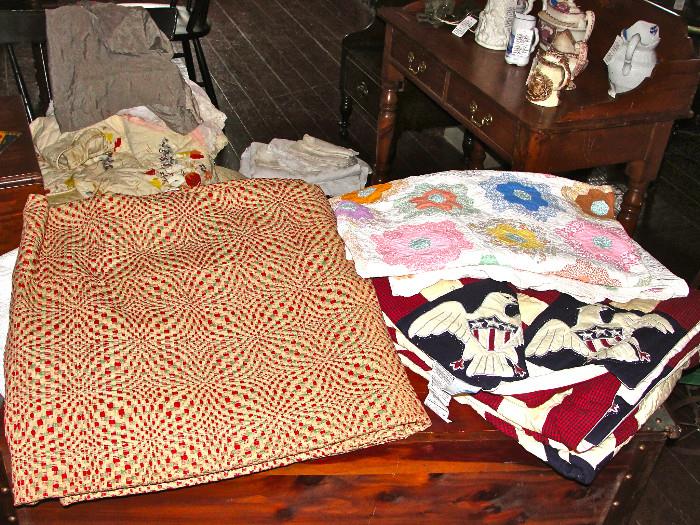 Several Early Quilts