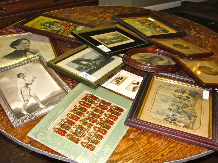Large Selection of Antique Prints