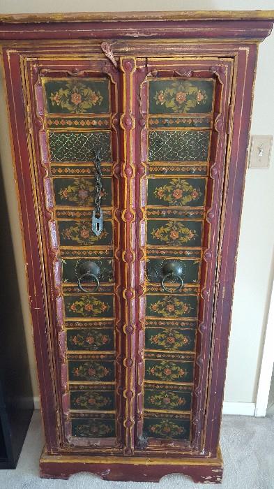 another painted cabinet