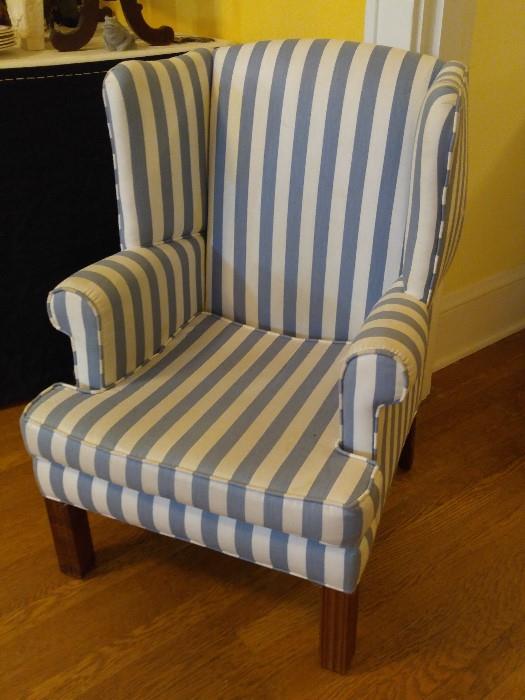 Child's wingback chair