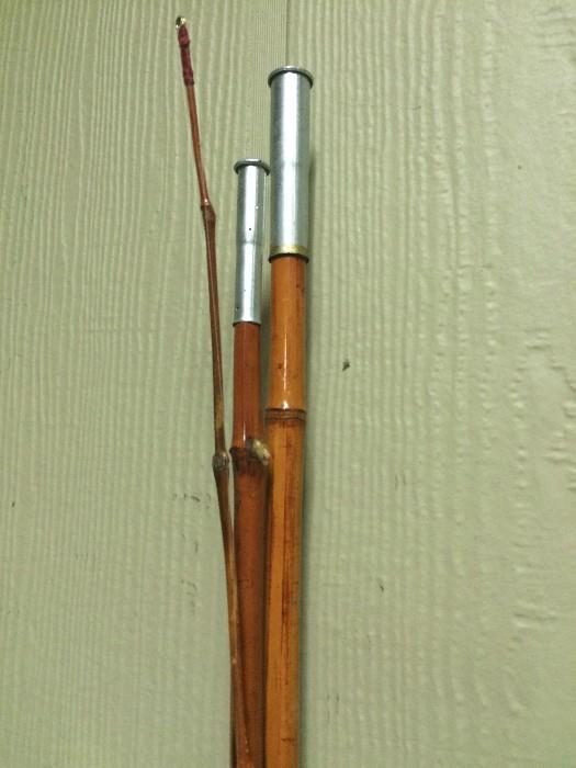 Vintage bamboo fly rod