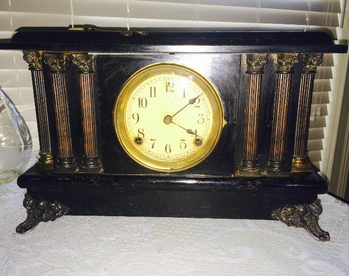 Sessions mantle clock, works