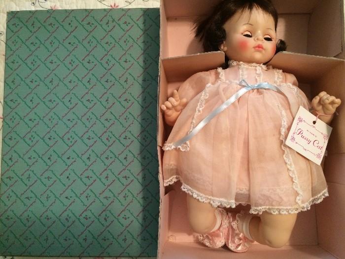 1965 Madame Alexander Pussy Cat doll in box