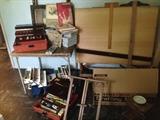 More art supplies, smaller drafting table, easels and more!