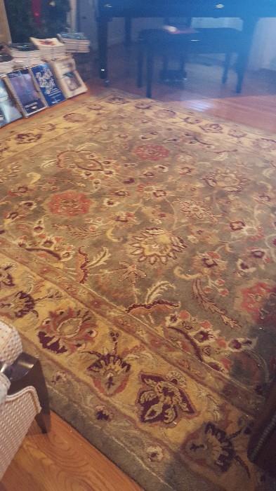 Many beautiful rugs