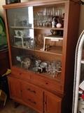 Danish modern China cabinet