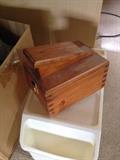 Vintage shoe shine box