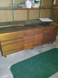 Mid-century console cabinet 